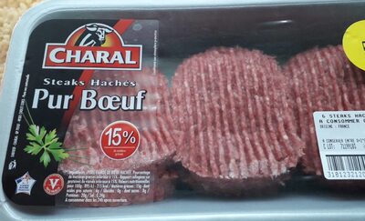 Steaks Hachés Pur Boeuf - 15% MG