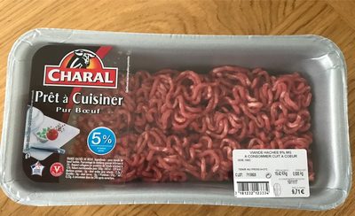 Prêt à cuisiner pur boeuf