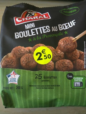 Mini Boulettes au Boeuf à la Provençale