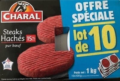 Steacks Hachés pur boeuf
