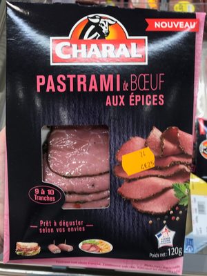 Pastrami de bœuf aux épices