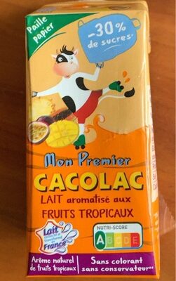 Mon premier Cacolac lait aromatisé aux fruits tropicaux
