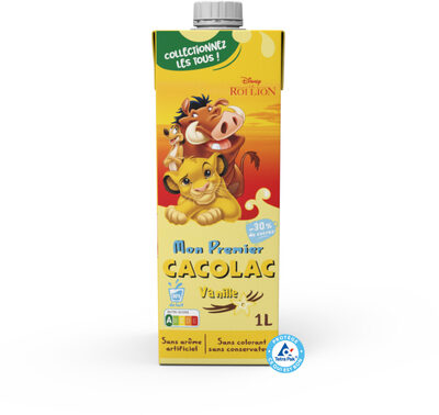 Mon premier cacolac vanille format familial 1l