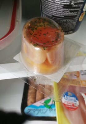 Oeuf poche jambon