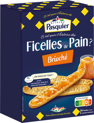 Ficelles de Pain Brioché 200g