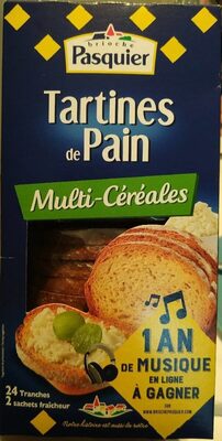 Tartines de Pain multi-céréales
