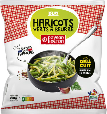 Duo haricots verts et beurre