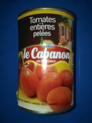 Tomates entières pelées