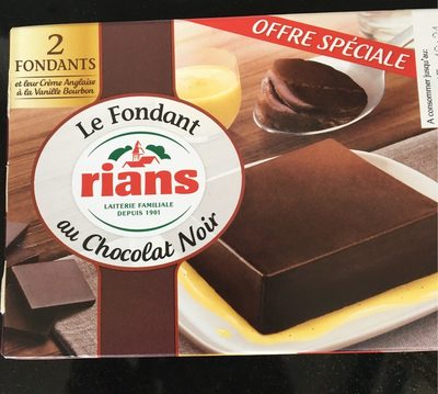 Le fondant au chocolat noir
