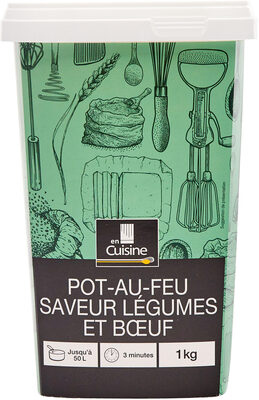 Pot-au-feu saveur legumes et boeuf