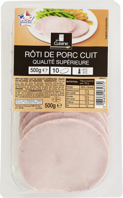 Rôti de porc cuit qualité supérieure