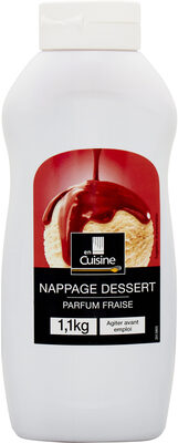 Nappage dessert parfum fraise