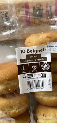10 beignets parfum Chocolat-Noisette