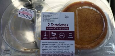 Tartelettes crème brûlée