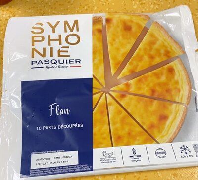 Flan 10 parts découpées