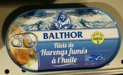 Filets de Harengs fumés à l'huile