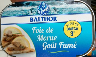 Foie de morue goût fumé