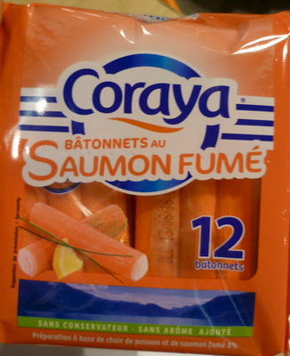 Bâtonnets au Saumon Fumé