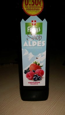 Sirop des alpes - grenadine