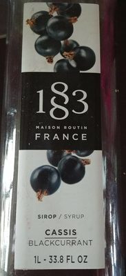 Sirop de cassis