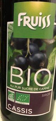Sirop Cassis Bio
