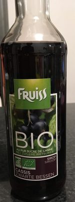 Sirop bio cassis