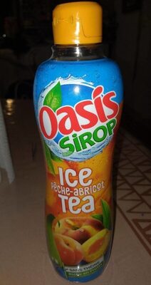 Oasis sirop ice tea pêche abricot