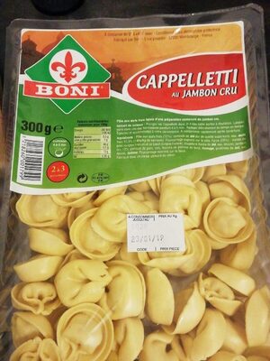 Cappelletti au jambon cru