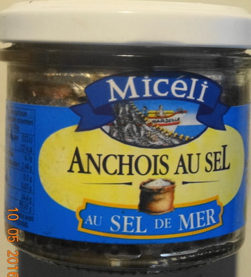 Anchois au sel de mer