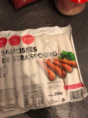 Saucisses de strasbourg