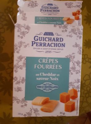Crêpes fourrées au cheddar saveur noix
