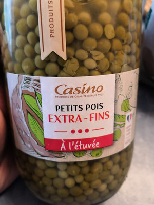 Petits pois à l'étuvée extrafins