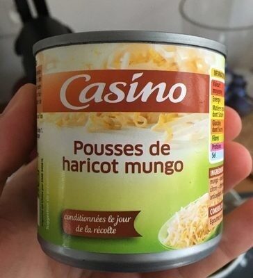 Pousses de haricot mungo