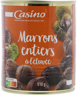 Marrons entiers à l'étuvée