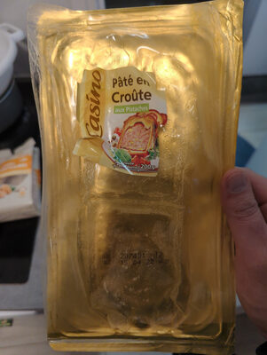 Pâté en croûte aux pistaches