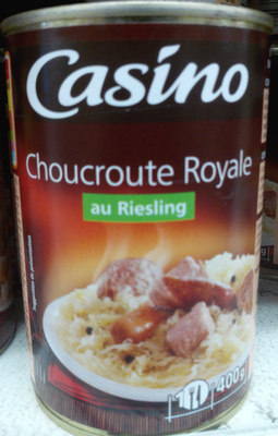 Choucroute royale au vin blanc