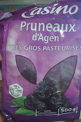 Pruneaux d'Agen. Tres gros pasteurisés