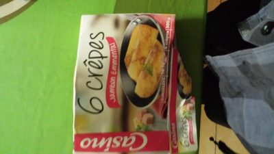 6 crêpes au jambon et à l'emmental surgelées