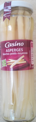 Asperges blanches Pelées Moyennes