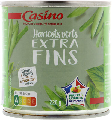 Haricots verts extra-fins