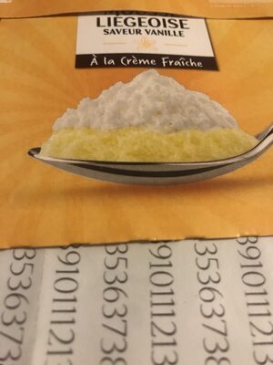 Mousse liégeoise A la crème fraîche Saveur vanille