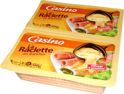 La Raclette en tranches