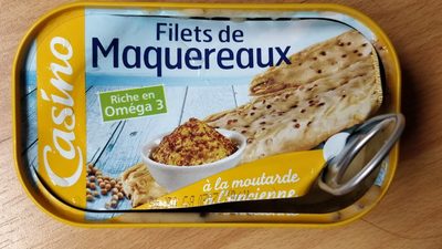 Filets de maquereaux aux deux moutardes