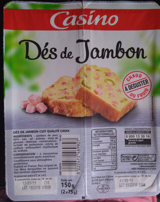 Dés de Jambon