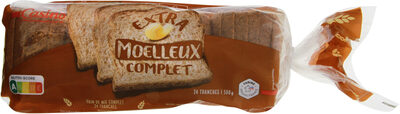 Pain de mie Extra Moelleux complet