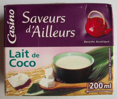 LAIT DE COCO 200ML UHT