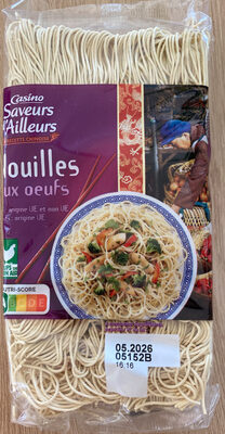 Nouilles style chinoises aux œufs