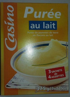 Purée au lait - Purée de pommes de terre en flocons au lait