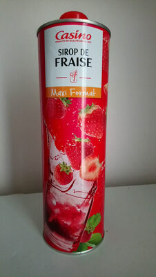 Sirop de fraise