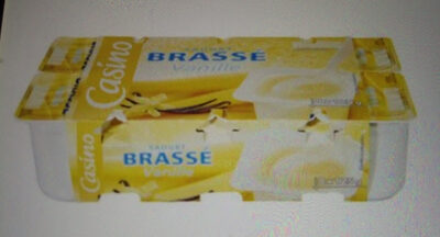 Yaourts brassés à la vanille